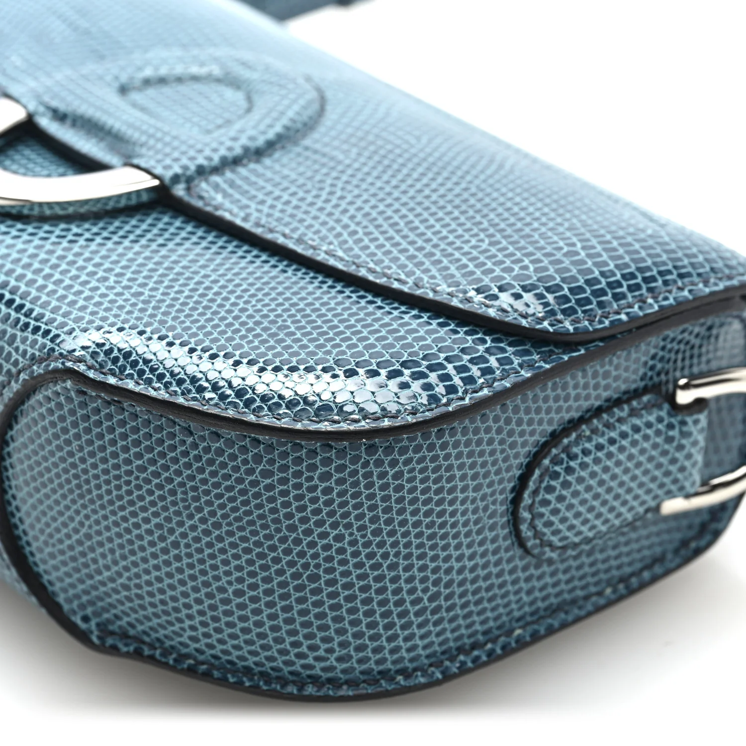Niloticus Lizard Cherche Midi 18 Bleu Petrole - Top Club
