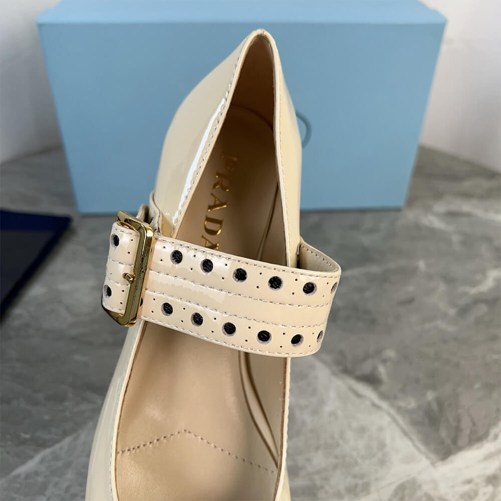 PRADA Patent leather Mary Jane pumps - Top Club