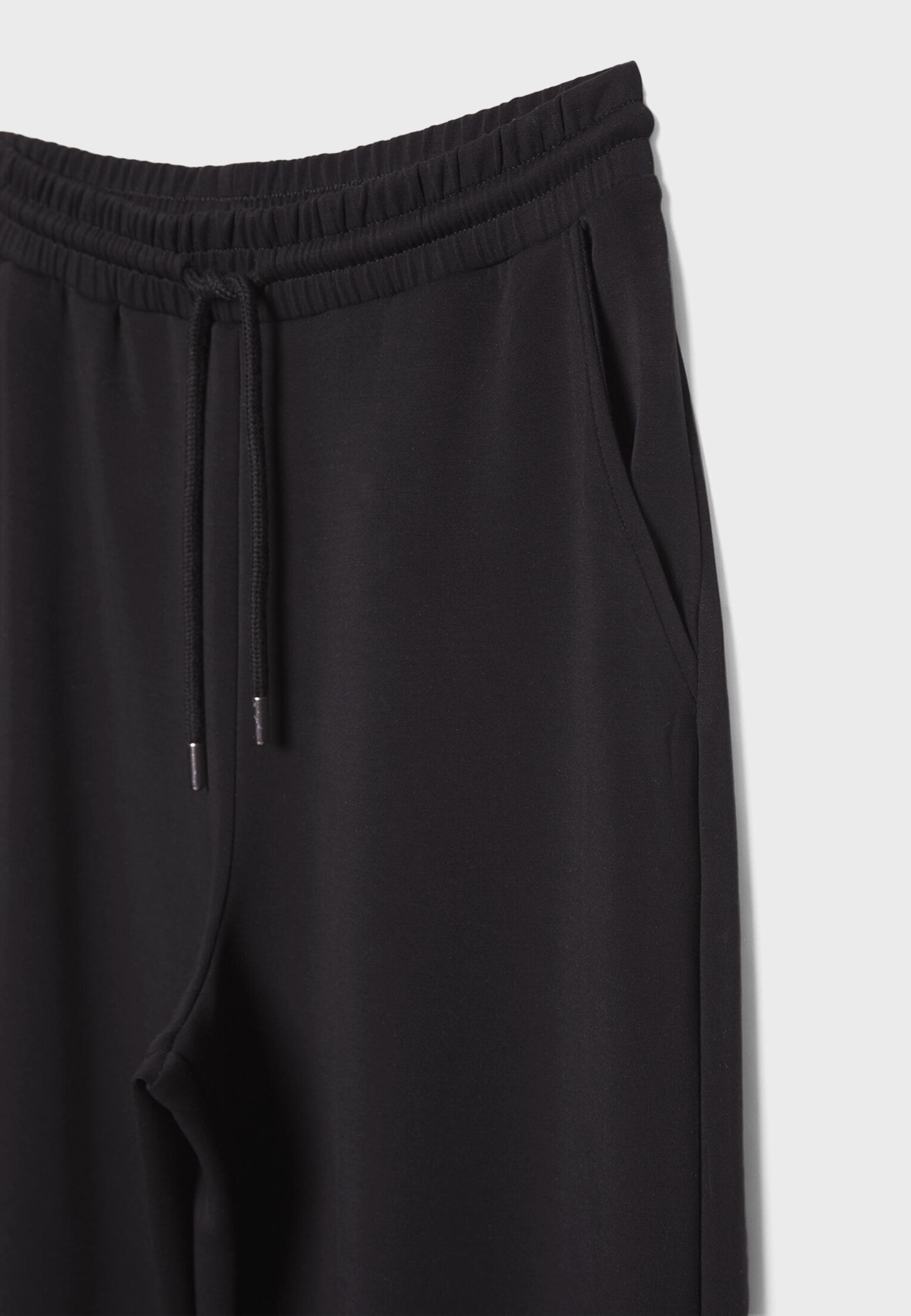 SOFT-TOUCH PALAZZO JOGGER TROUSERS