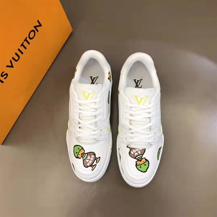 LOUIS VUITTON LV TRAINER X NIGO DUCK   LVS042 - Sneaker Replica Workshop