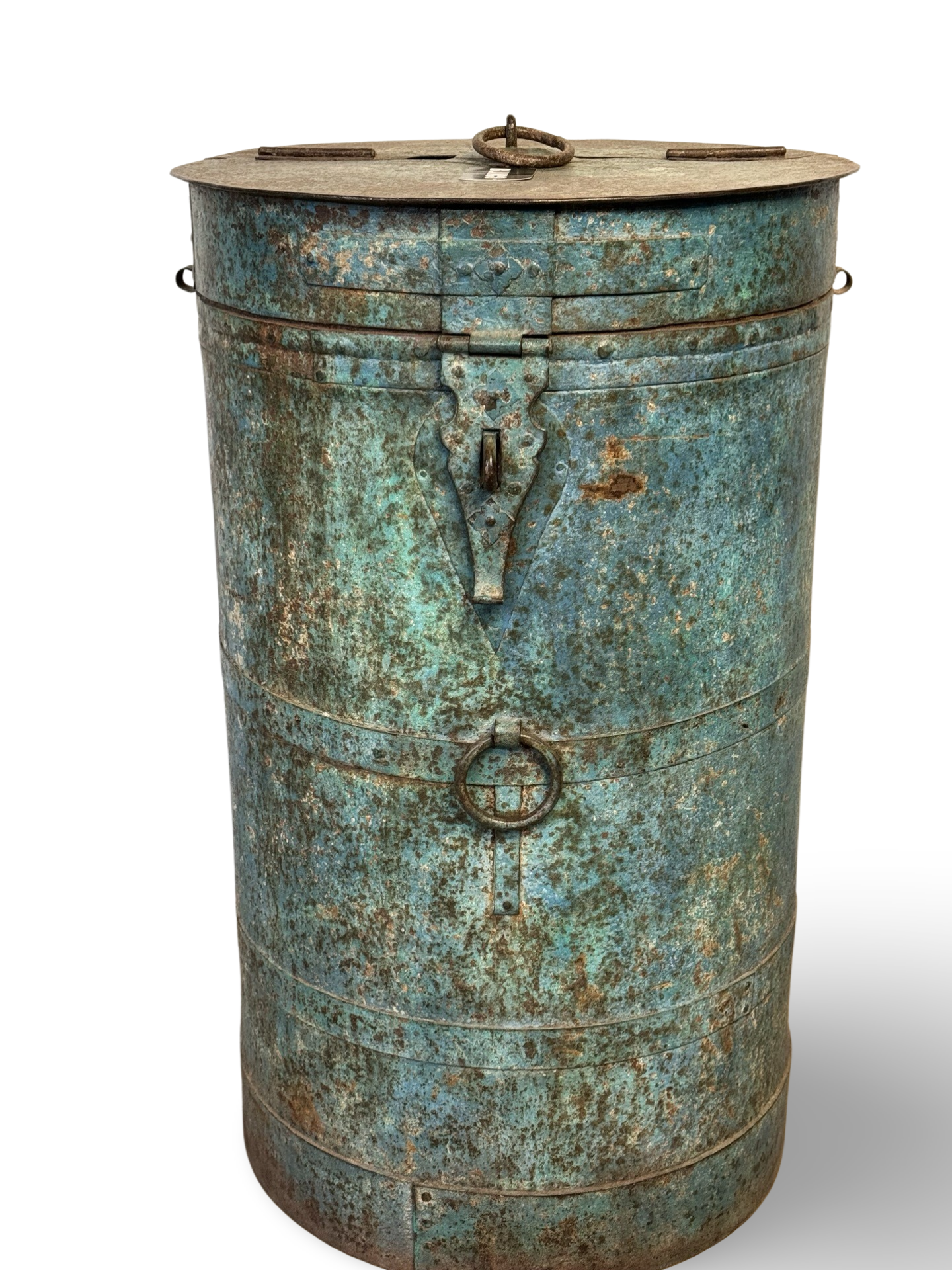 Ton blauw ijzer unieke