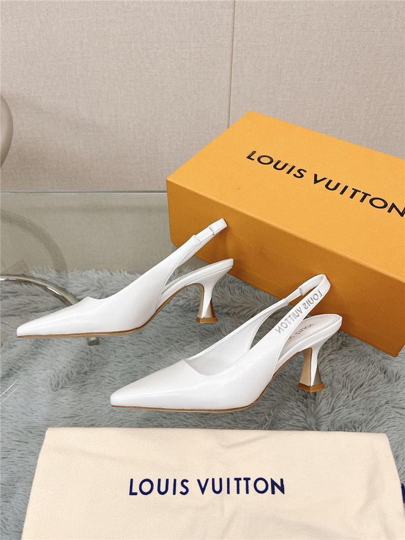 louis vuitton LV early spring new slingback high heels - Sneaker Replica Workshop