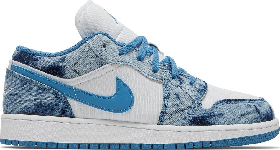 Air Jordan 1 Low GS  Washed Denim  DM8947-100 - Sneaker Replica Workshop