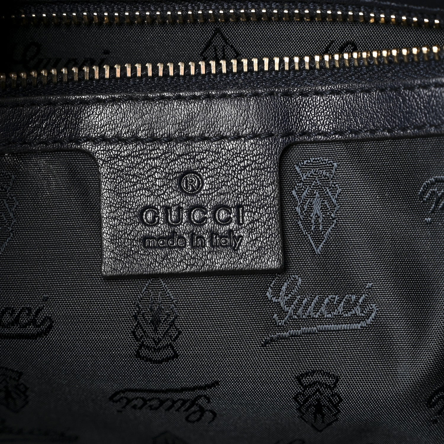 Crystal Monogram Hysteria Tote Navy Blue - Top Club
