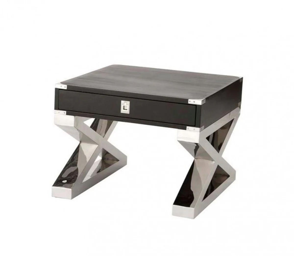 Luxury Art Deco designer side table 65 x 65 x H. 52 cm - Luxury table