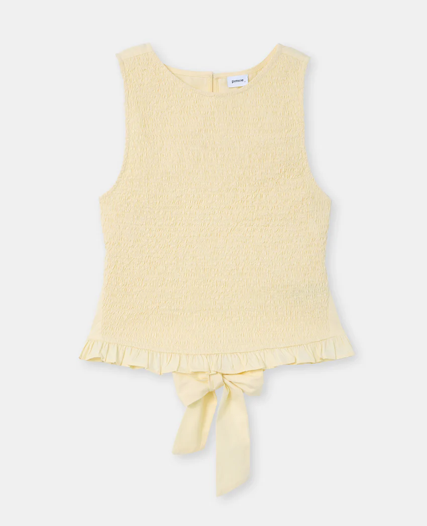 Pimkie Top smocké avec dos ouvert