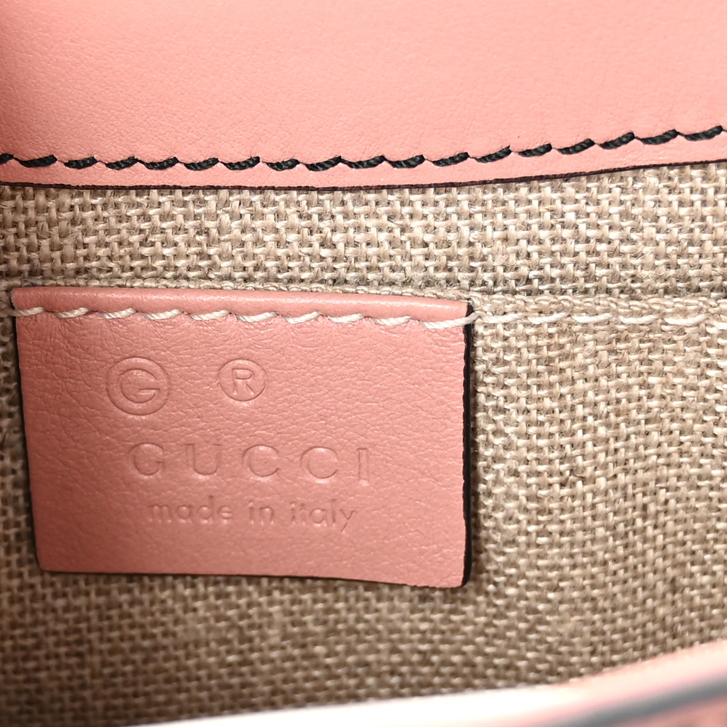 Microguccissima Mini Emily Shoulder Bag Soft Pink - Top Club