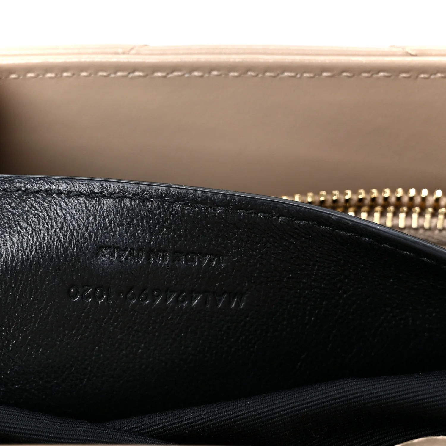 Calfskin Y Quilted Monogram Small Loulou Chain Satchel Dark Beige - Top Club
