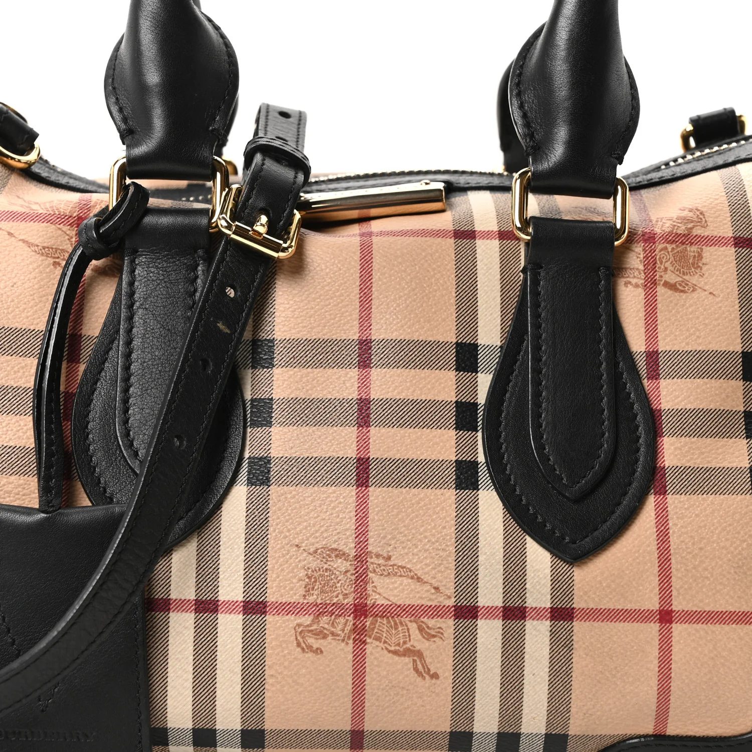Haymarket Check Small Gladstone Black - Top Club