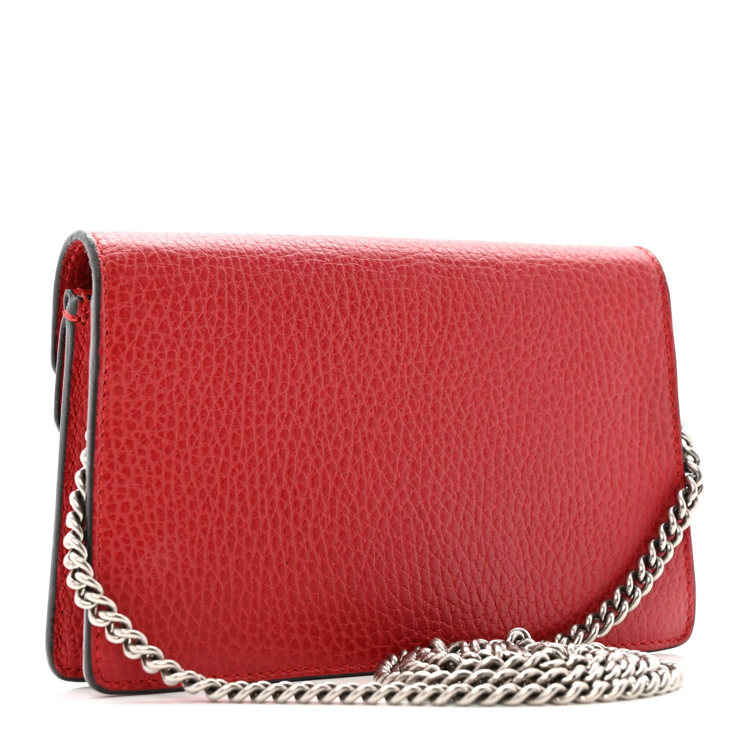 Calfskin Super Mini Dionysus Shoulder Bag Hibiscus Red - Top Club