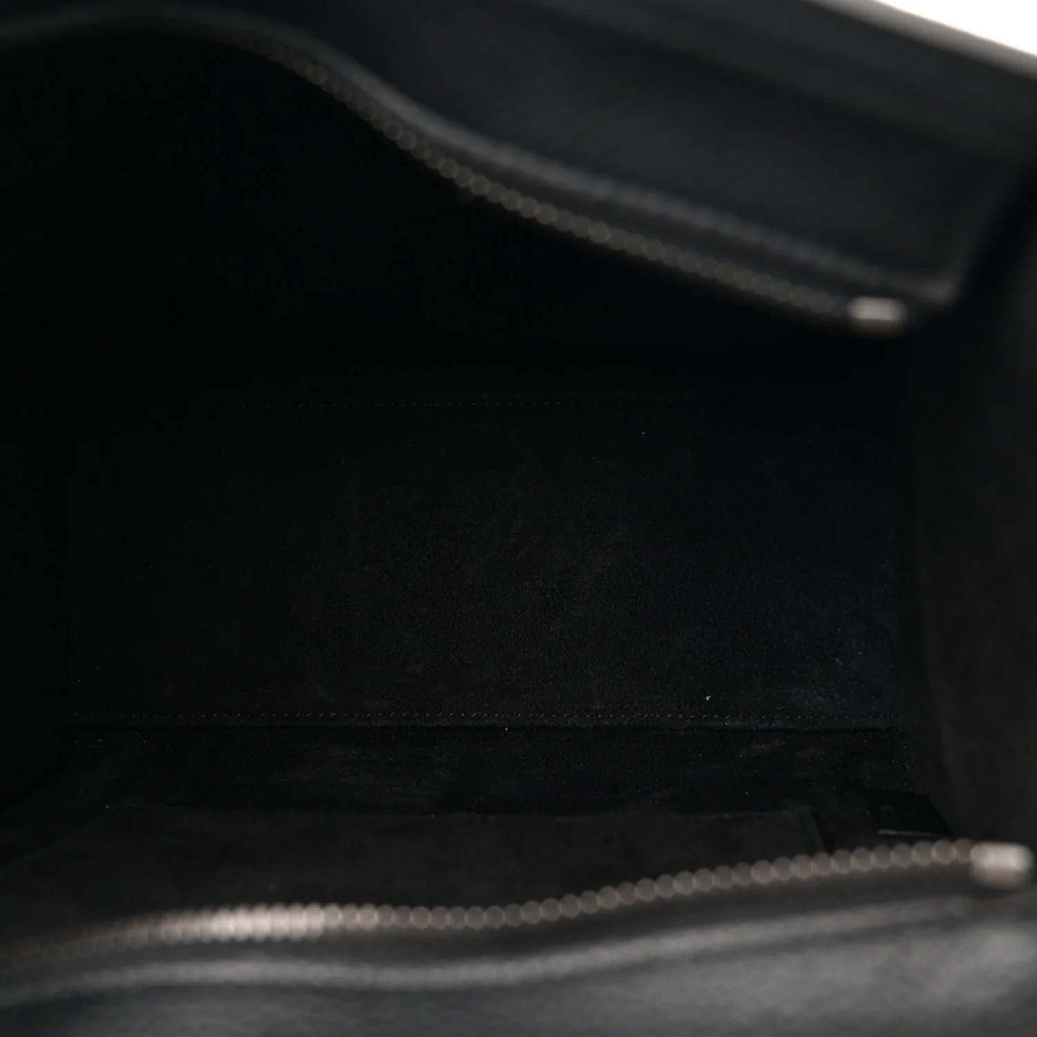 Drummed Calfskin Nano Luggage Black - Top Club