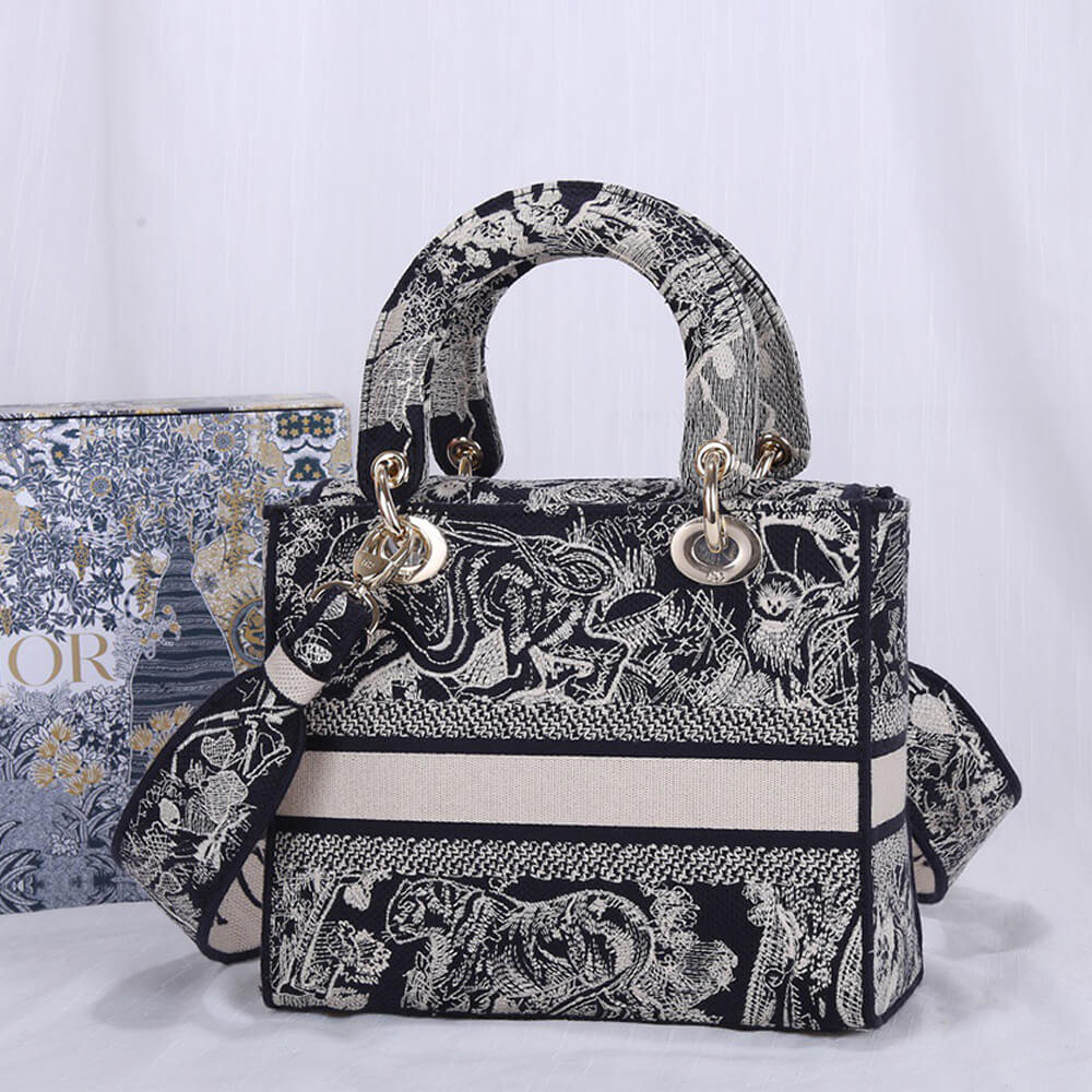 MEDIUM LADY D-LITE BAG - Top Club