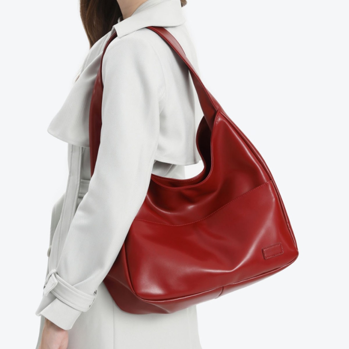 2026 Spring/Summer New Large Capacity Tote Bag, Popular Cross-Border Foreign Trade Women's Bag, Handheld Bucket Shoulder Bag, Fashionable