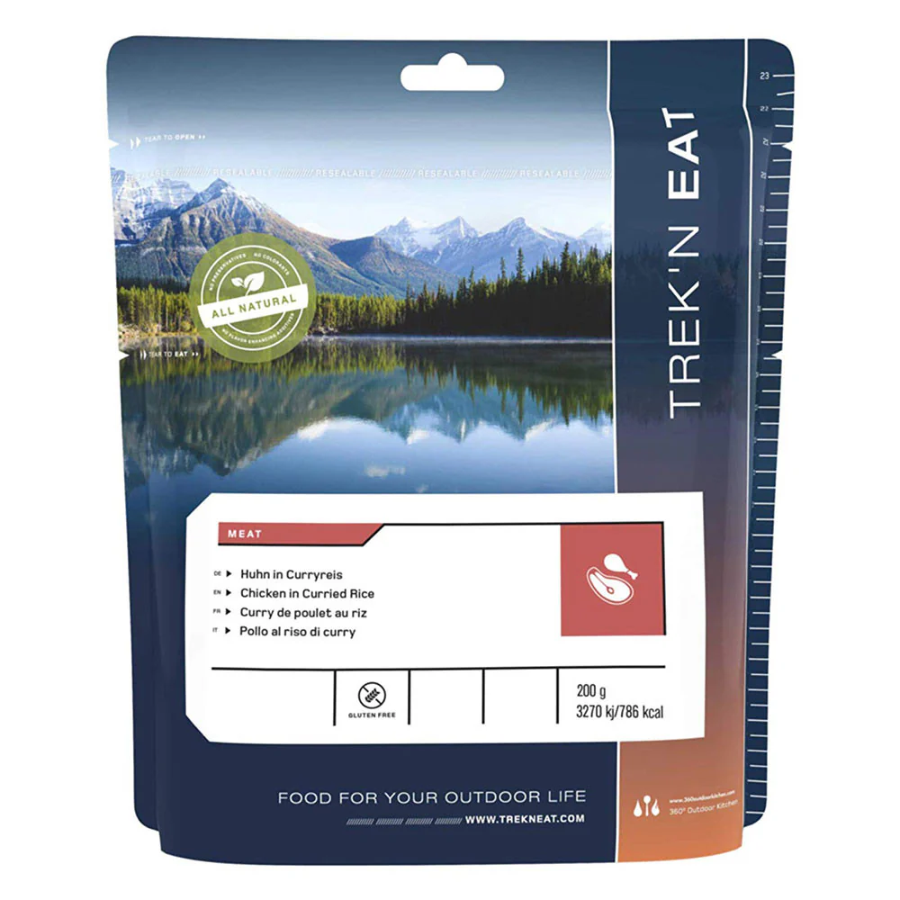 Trek'n Essen freeze-dried food 200 g - Chicken with Curry Rice