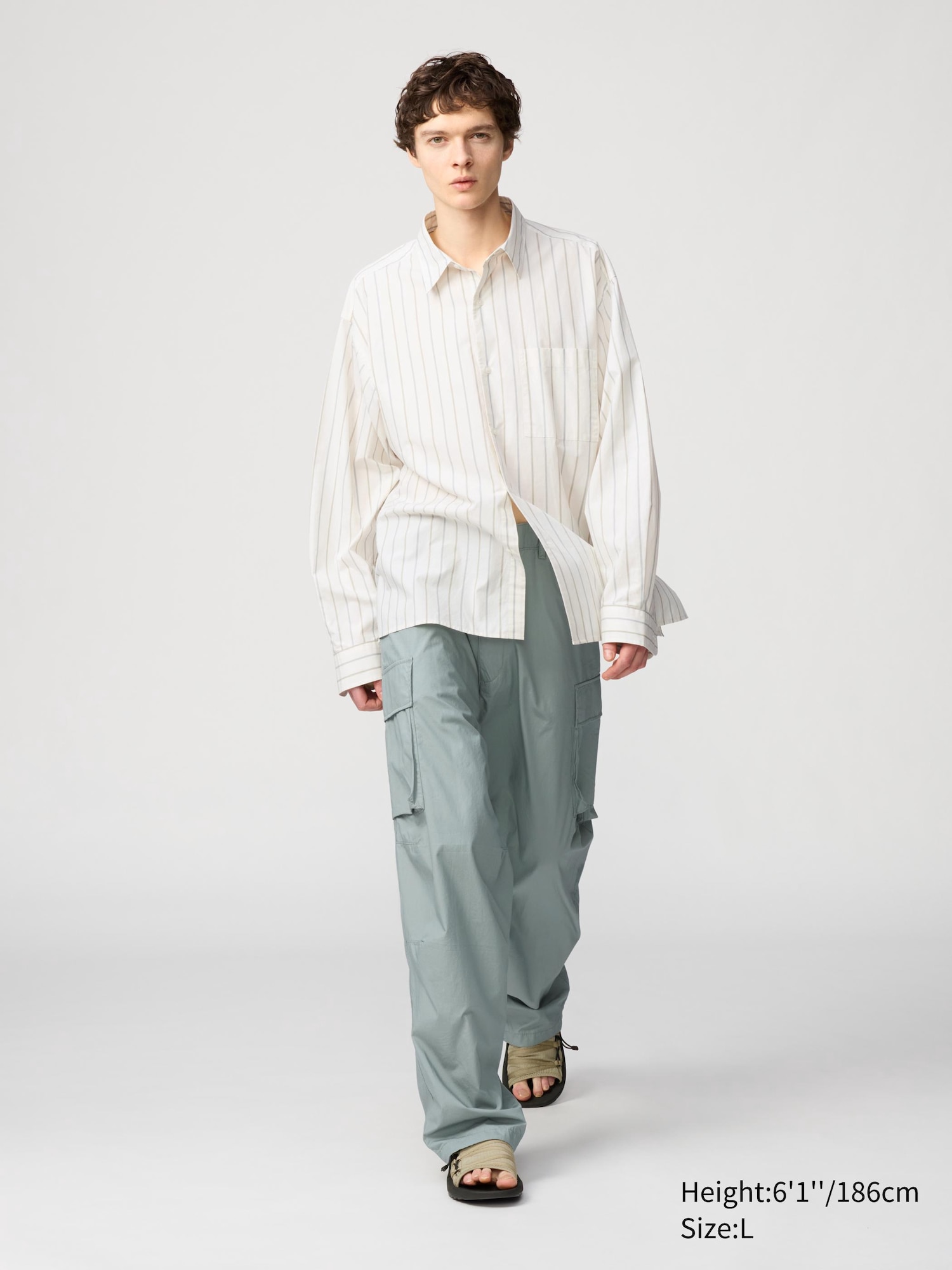 UNIQLO : C Broadcloth Oversized Shirt