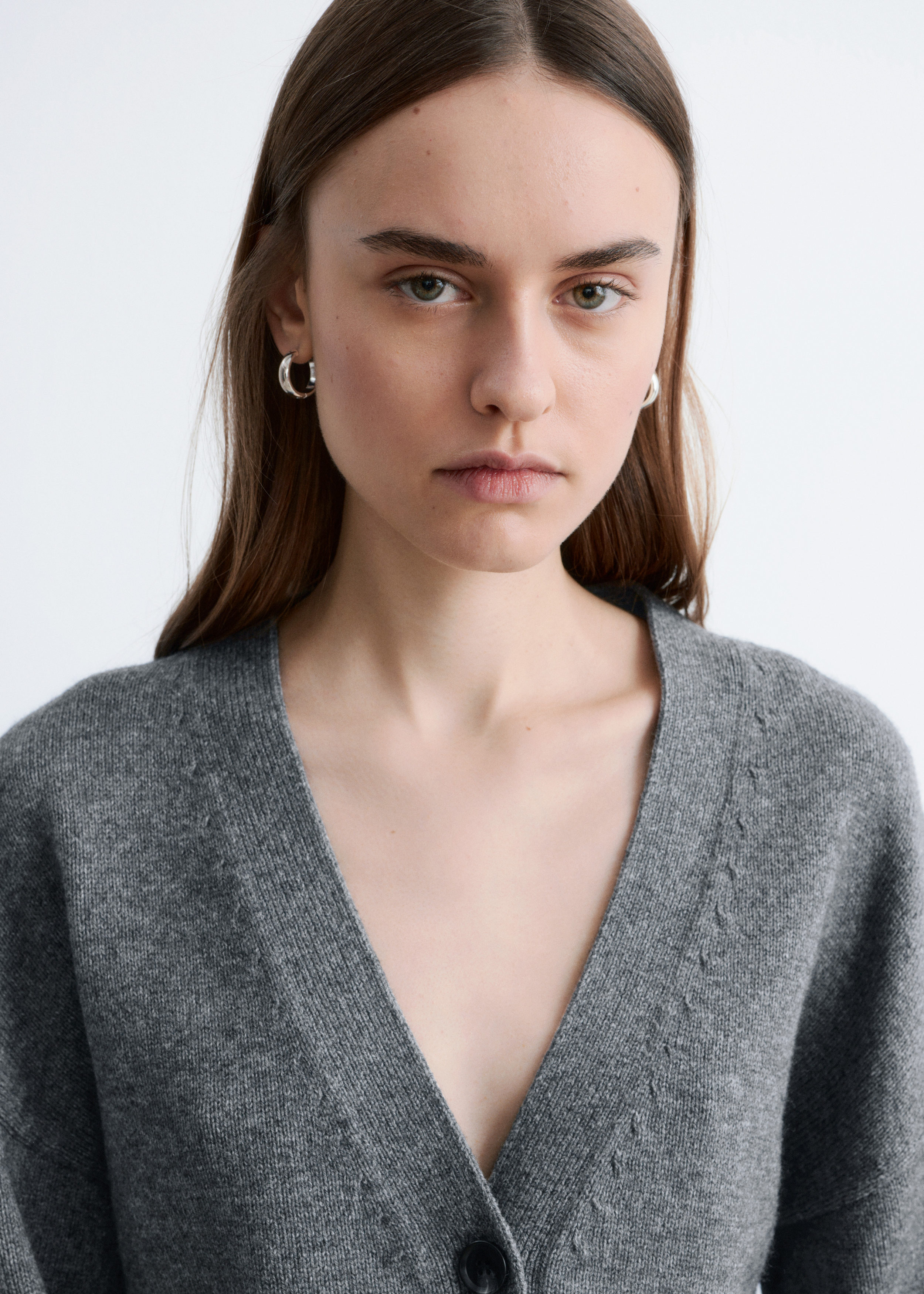 & Other Stories TAPERED KNIT CARDIGAN