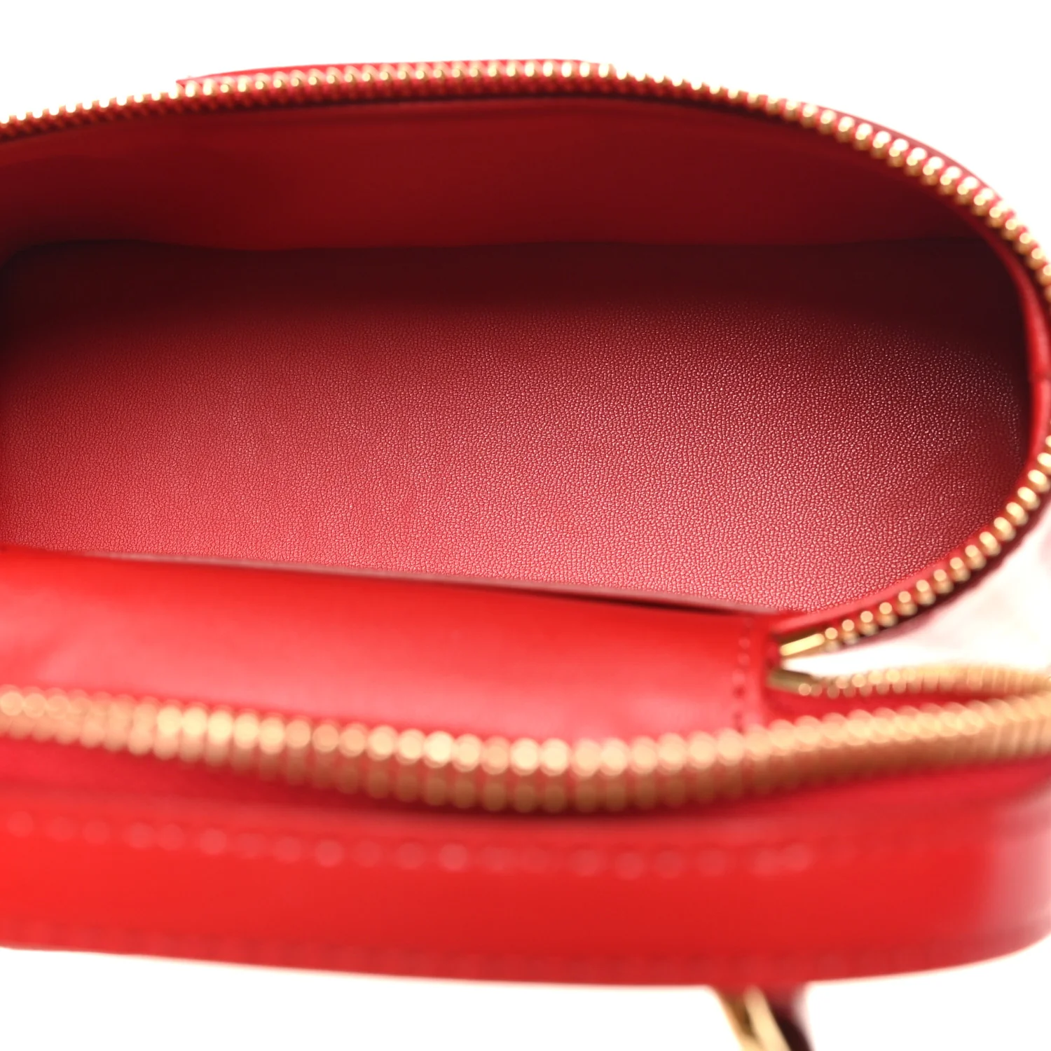 Box Calfskin Antigona Vanity Bag With Chain Vermillon - Top Club