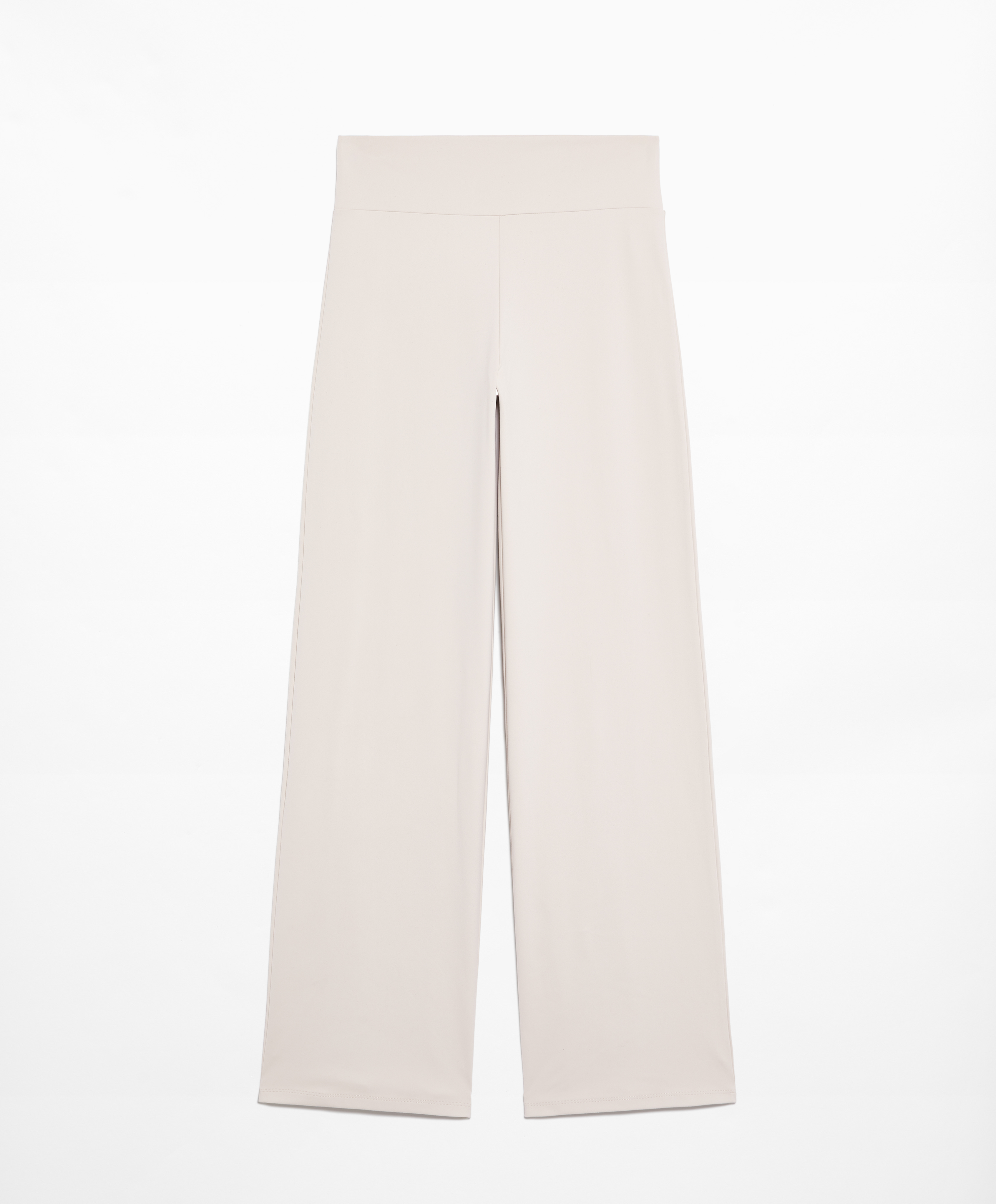 OYSHO High-rise comfortlux straight-leg trousers