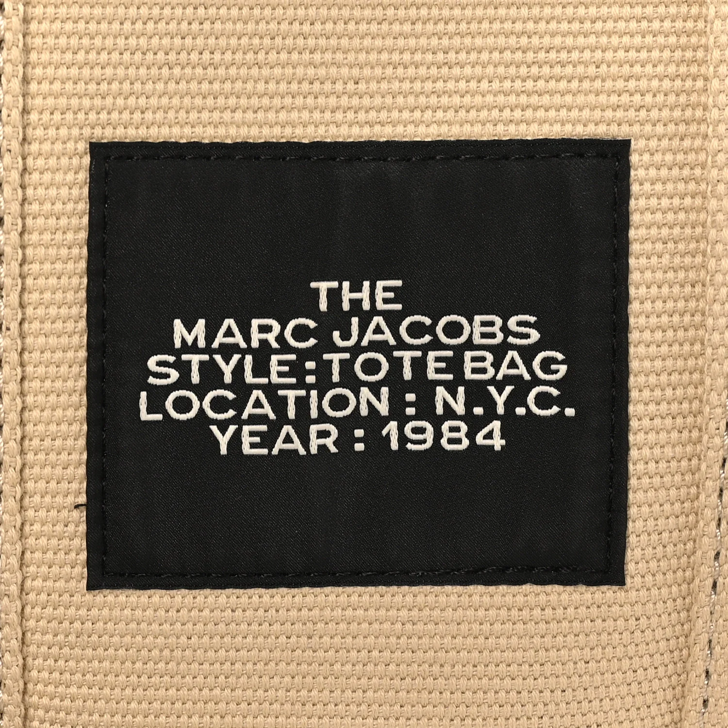 Jacquard Small The Traveler Tote Bag Warm Sand - Top Club