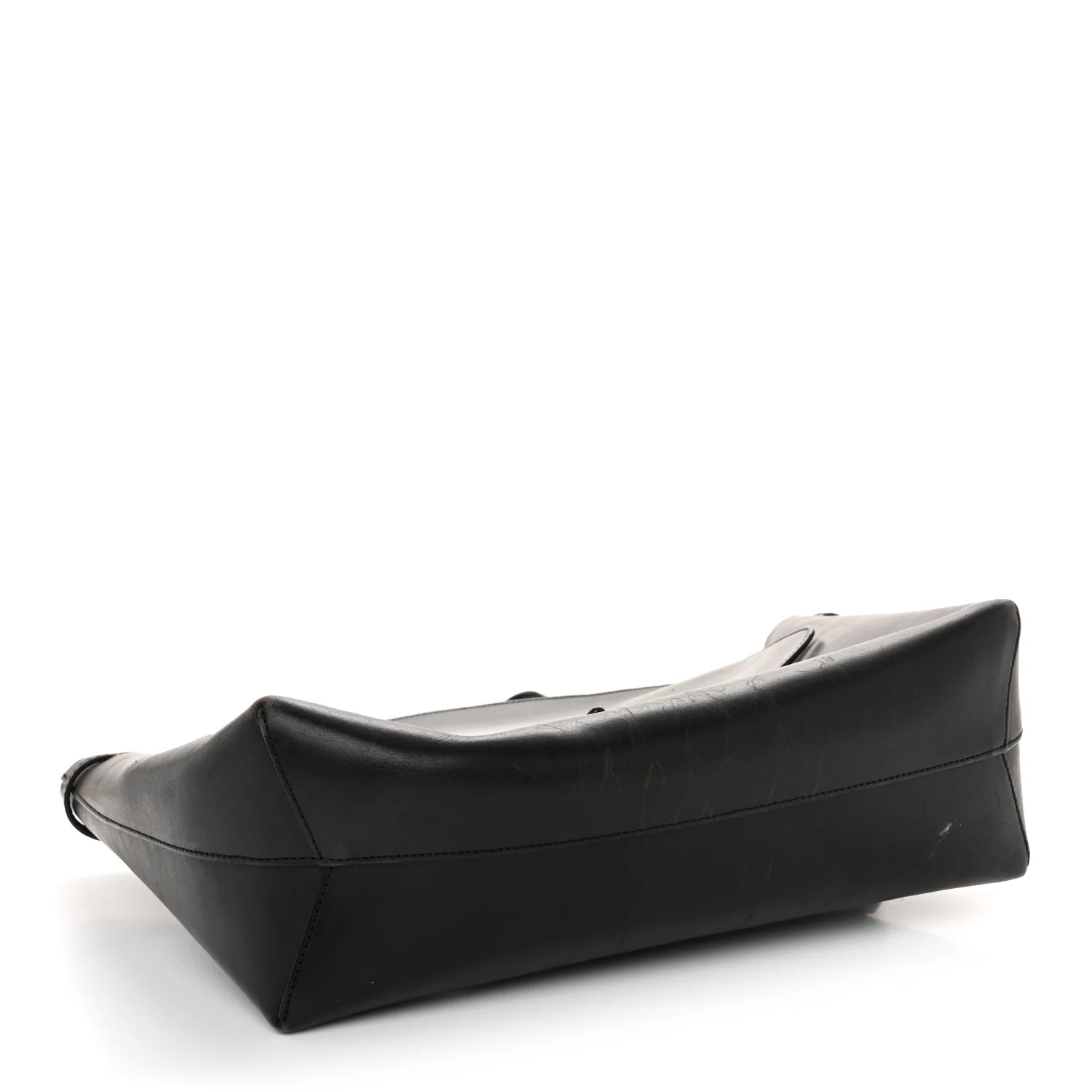 Calfskin Lady Bag Black Flamma - Top Club