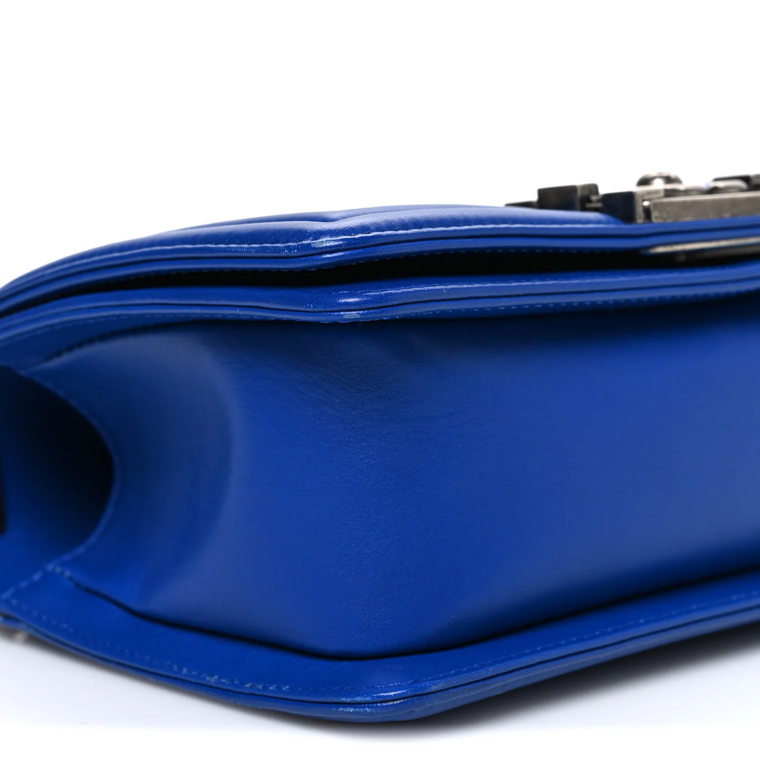 Galuchat Stingray Small Boy Flap Blue - Top Club