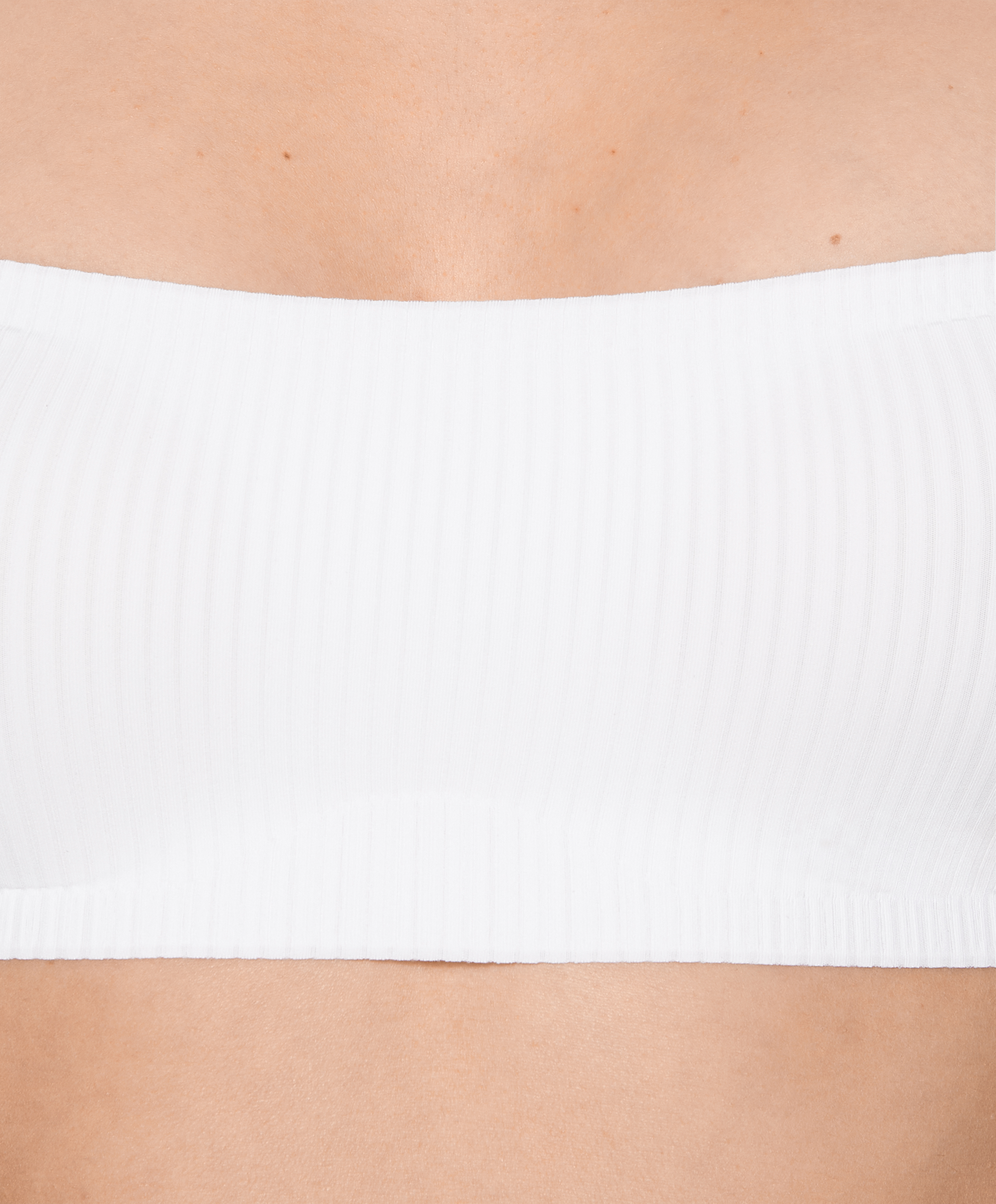 OYSHO Invisible micro rib bra top