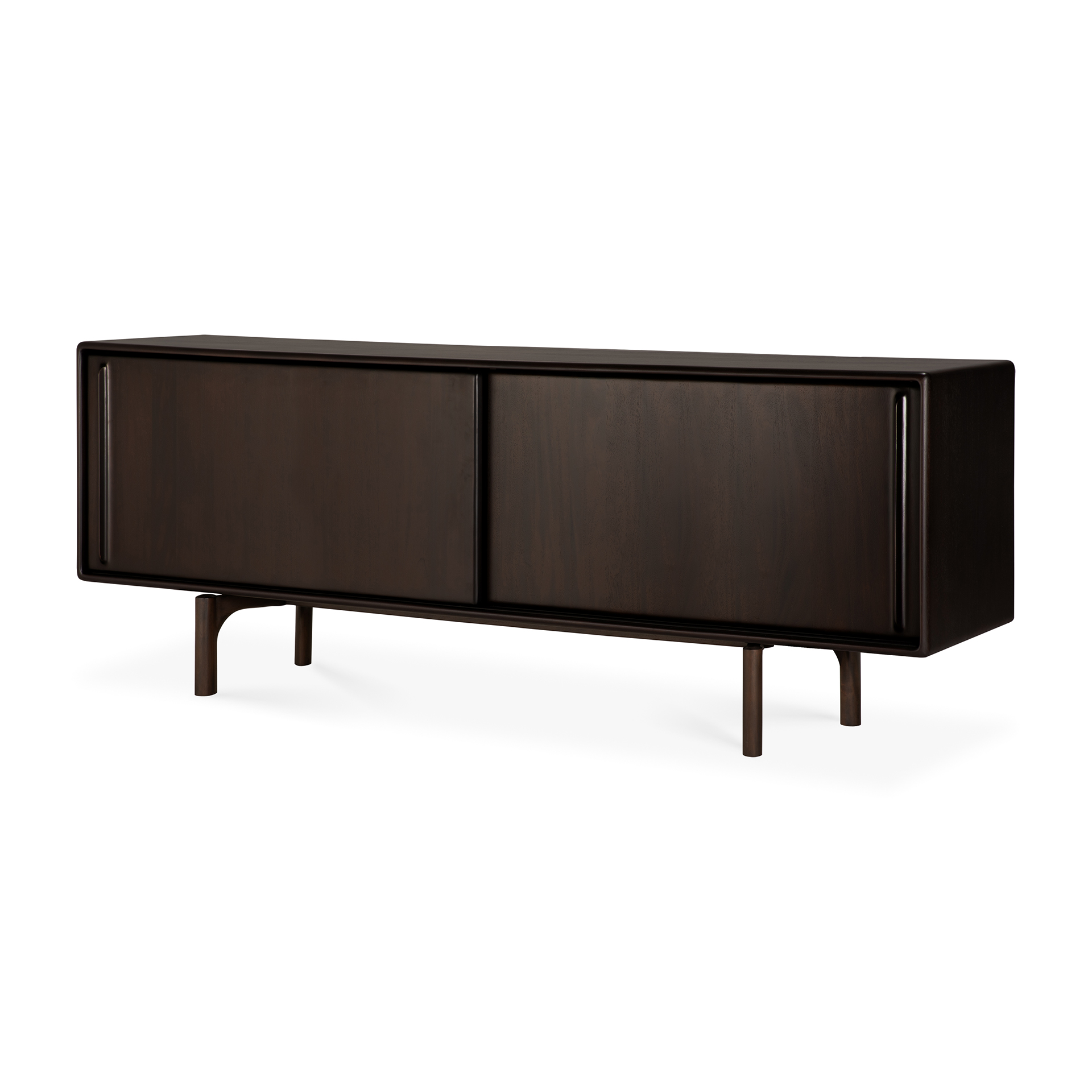 Dressoir Flow mahonie rose bruin 224 cm