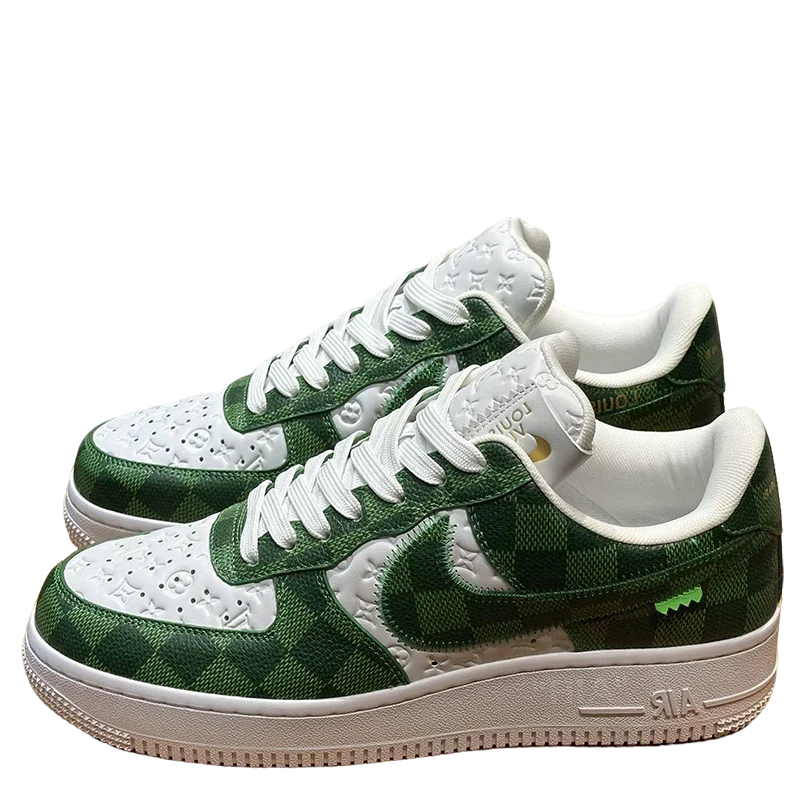 LV x Nike Collaborative Stylish And Comfortable Sneakers - Sneaker Replica Workshop
