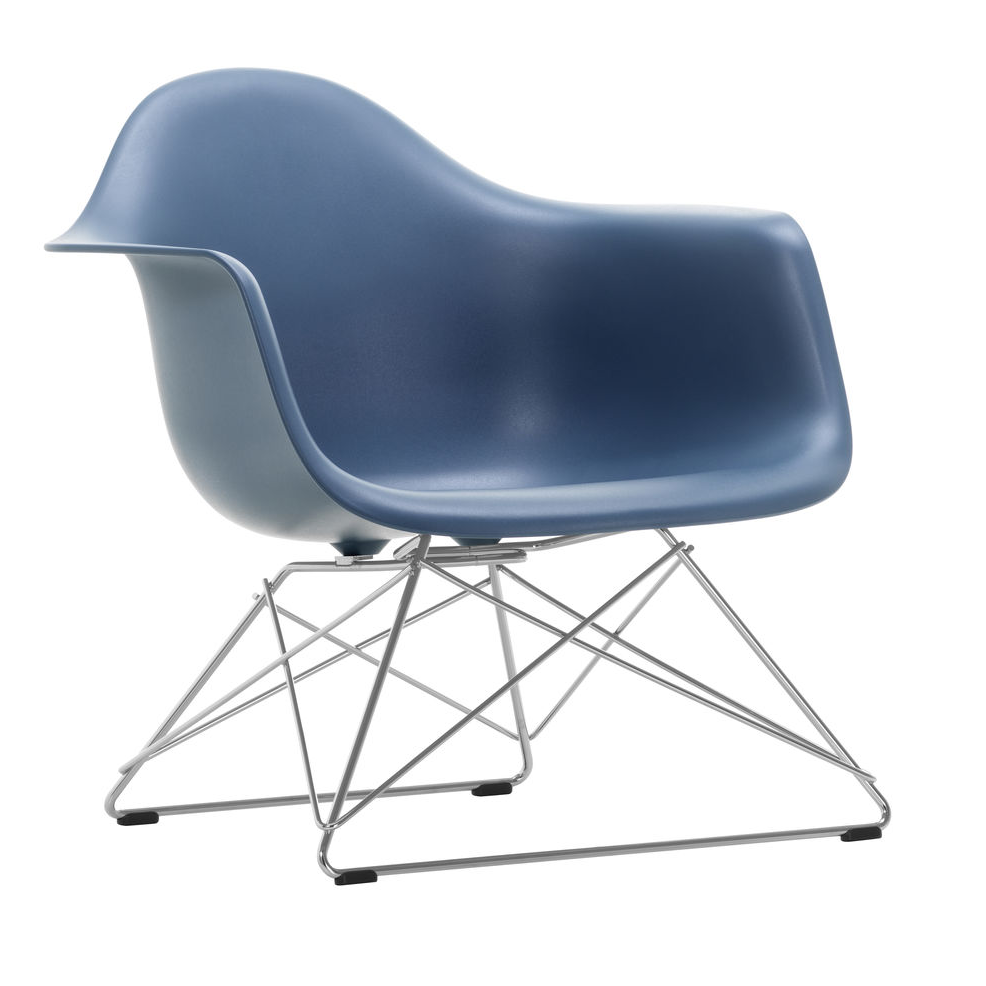 Fauteuil LAR RE chroom Sea Blue