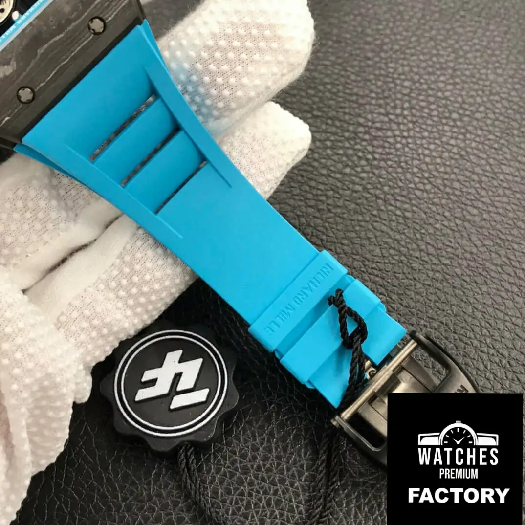 Richard Mille RM055 ZF Factory Rubber Strap