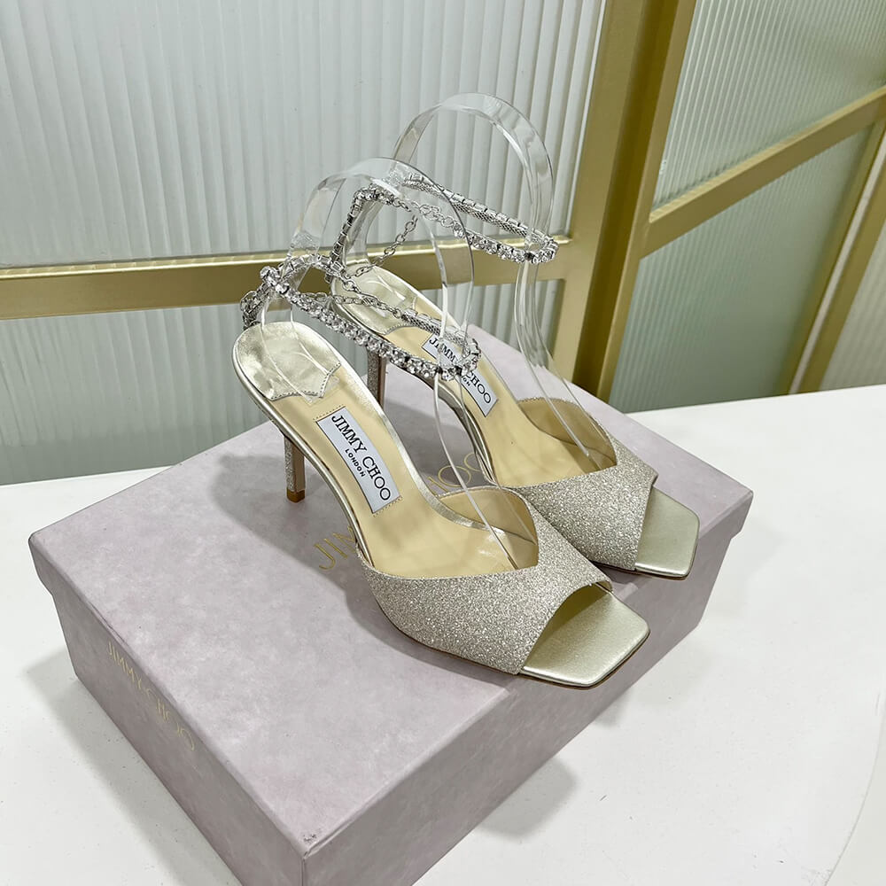 JIMMY CHOO Saeda Sandal 85 - Top Club