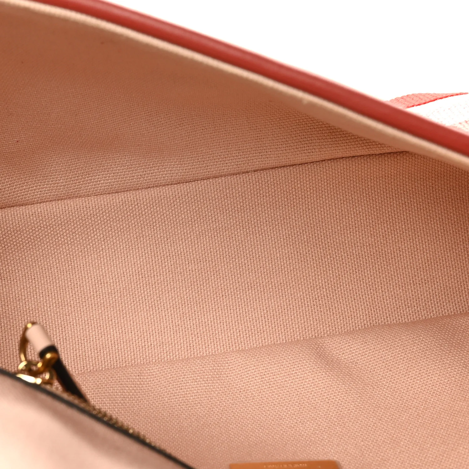 Canvas Vitello King FF Embroidered Baguette Rosa Quarzo Bloody Mary Multicolor - Top Club