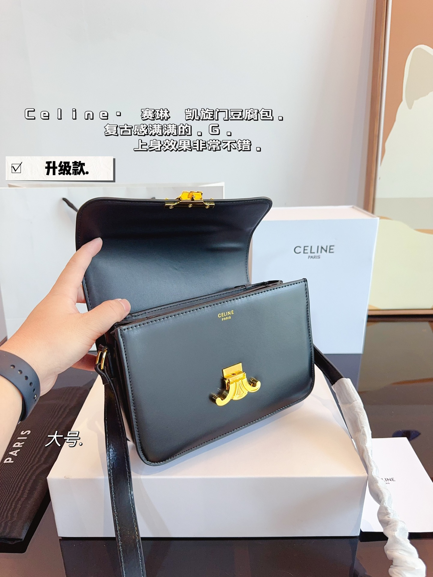 Ce box new arrival bag medium size: 23*14*16cm - Top Club