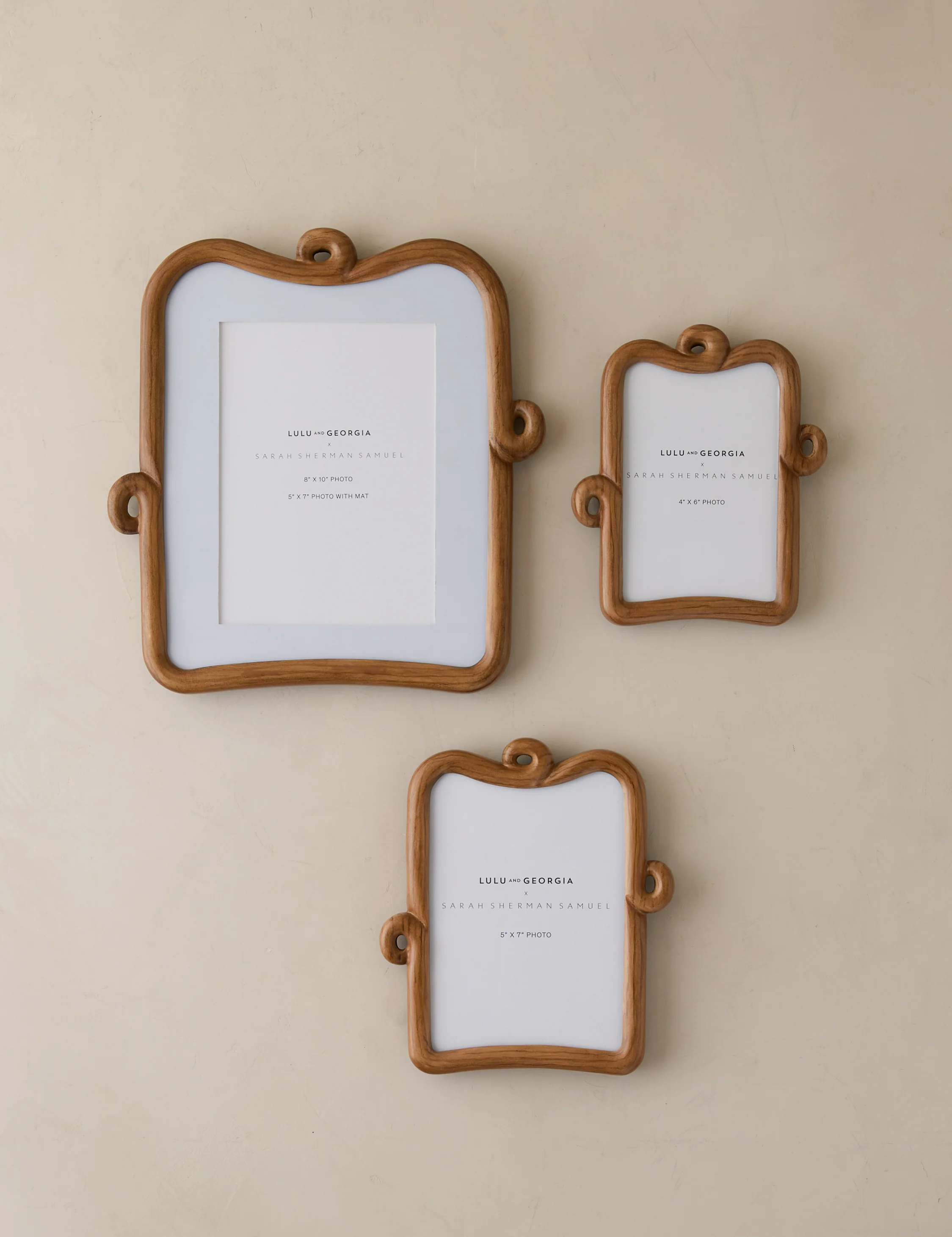 Looped Wood Picture Frame by Sarah Sherman Samuel