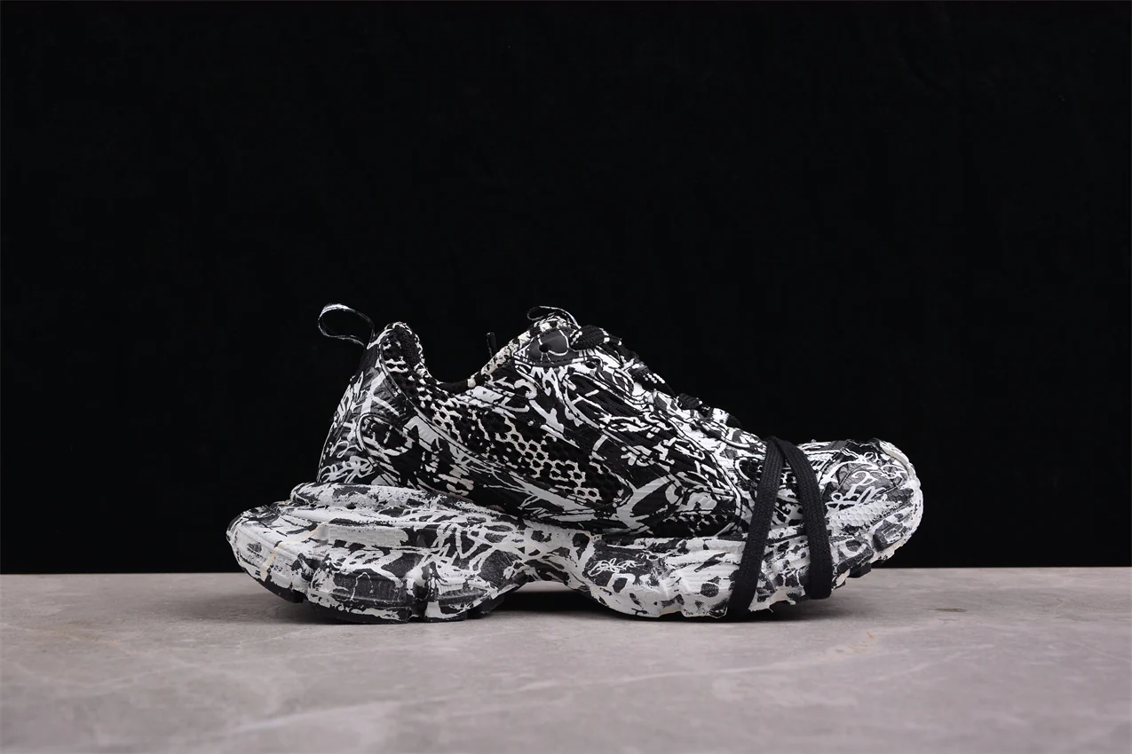 Balenciaga 3XL Sneaker 'Luminous Black Graffiti' - Sneaker Replica Workshop