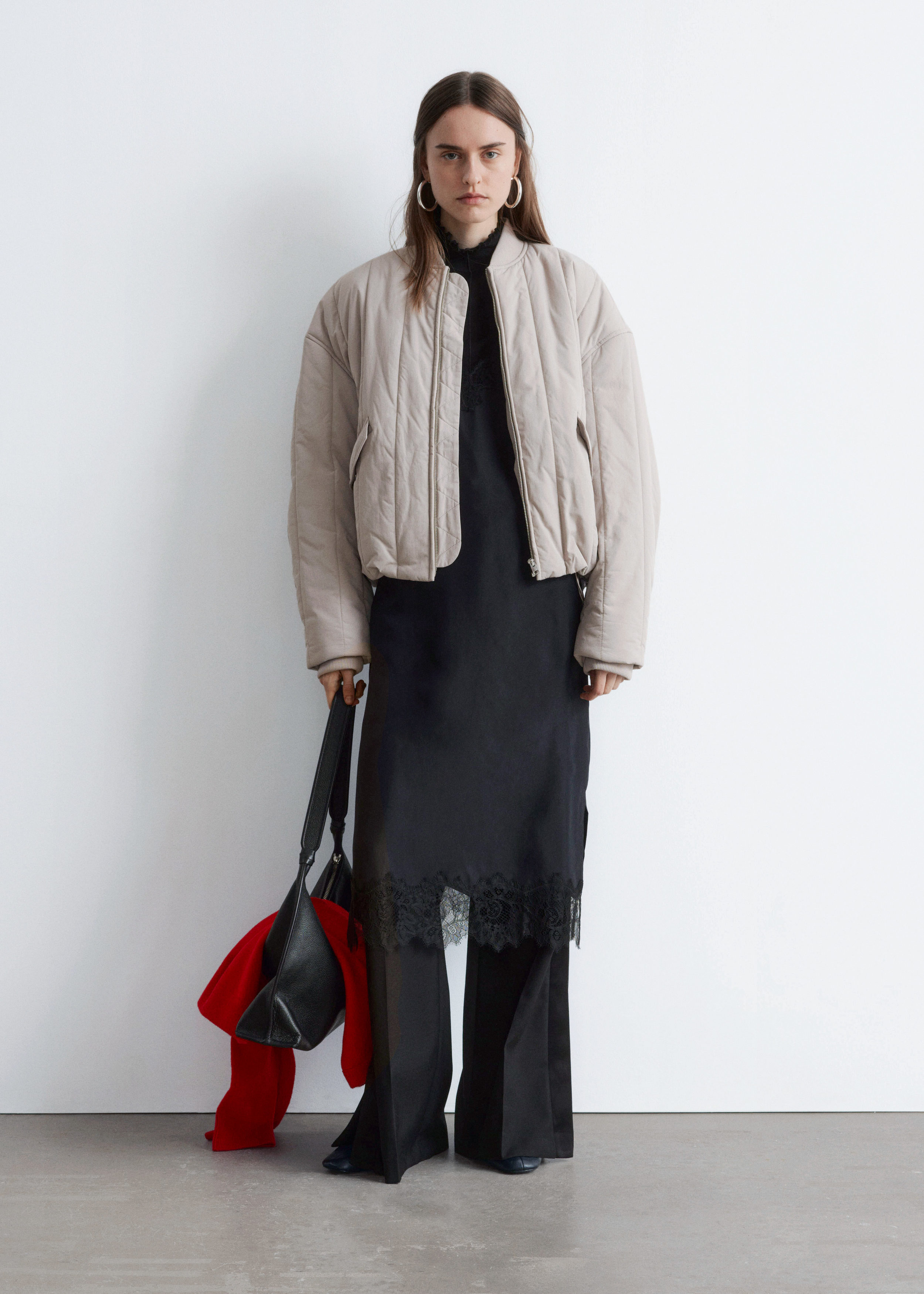 & Other Stories OVERSIZED BOMBER JACKET