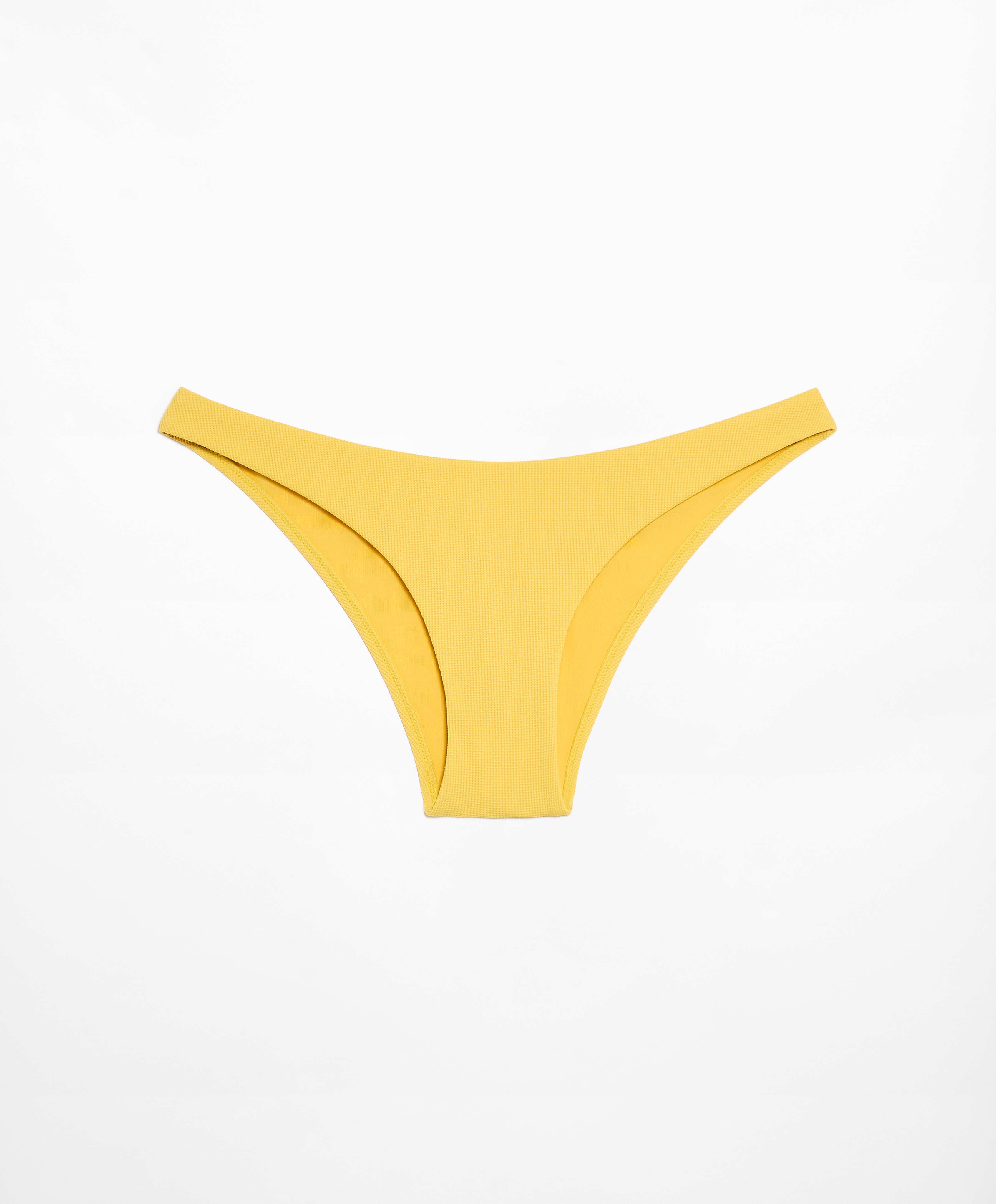 OYSHO U-cut piqué medium-coverage bikini briefs