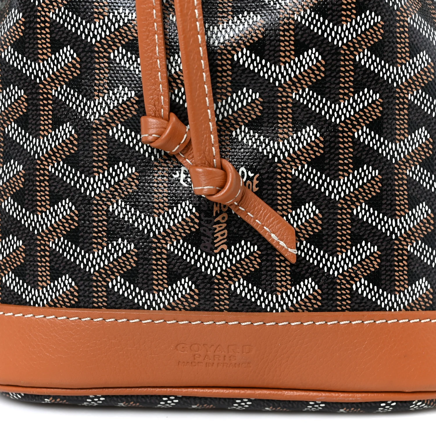 Goyardine Petit Flot Black Gold - Top Club