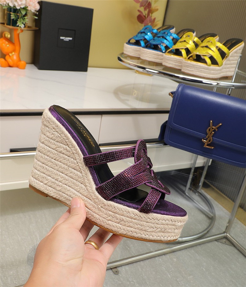 YSL High Platform Slippers - Sneaker Replica Workshop