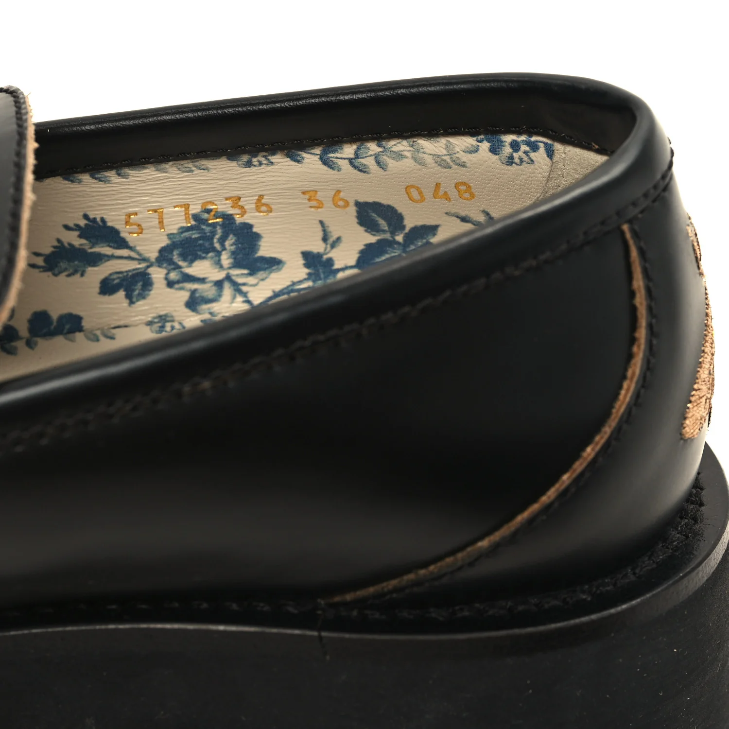 Cordovan Lux Womens Harald Horsebit 25mm Platform Loafers 36 38 Black - Top Club