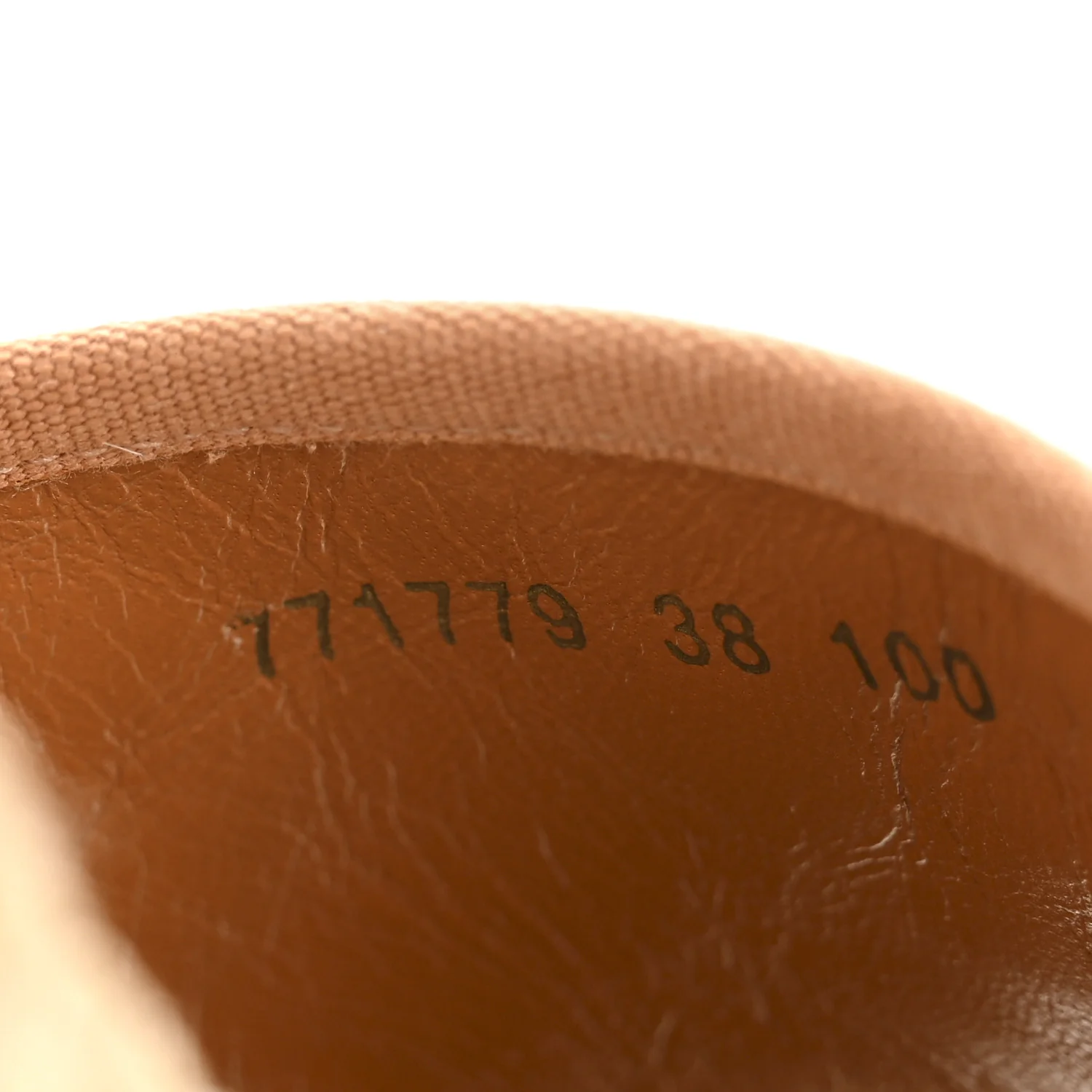Canvas Damita GG Eyelet Espadrille Wedge Sandals 38 Blondie Cognac - Top Club