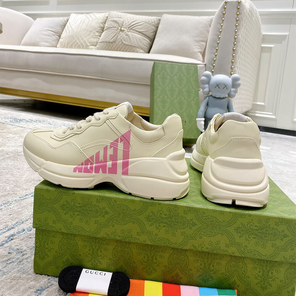 Rhyton Rhyton  Lemon GUCCI  Sneaker - Top Club
