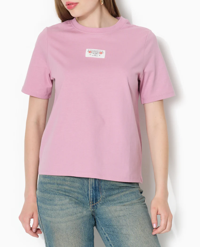 Pimkie T-shirt avec étiquette cousue devant