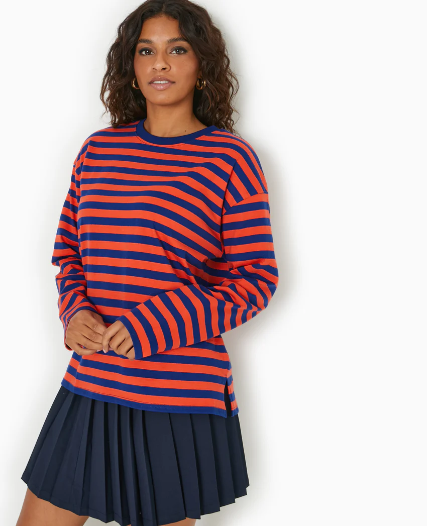 Pimkie Marinière oversize manches longues