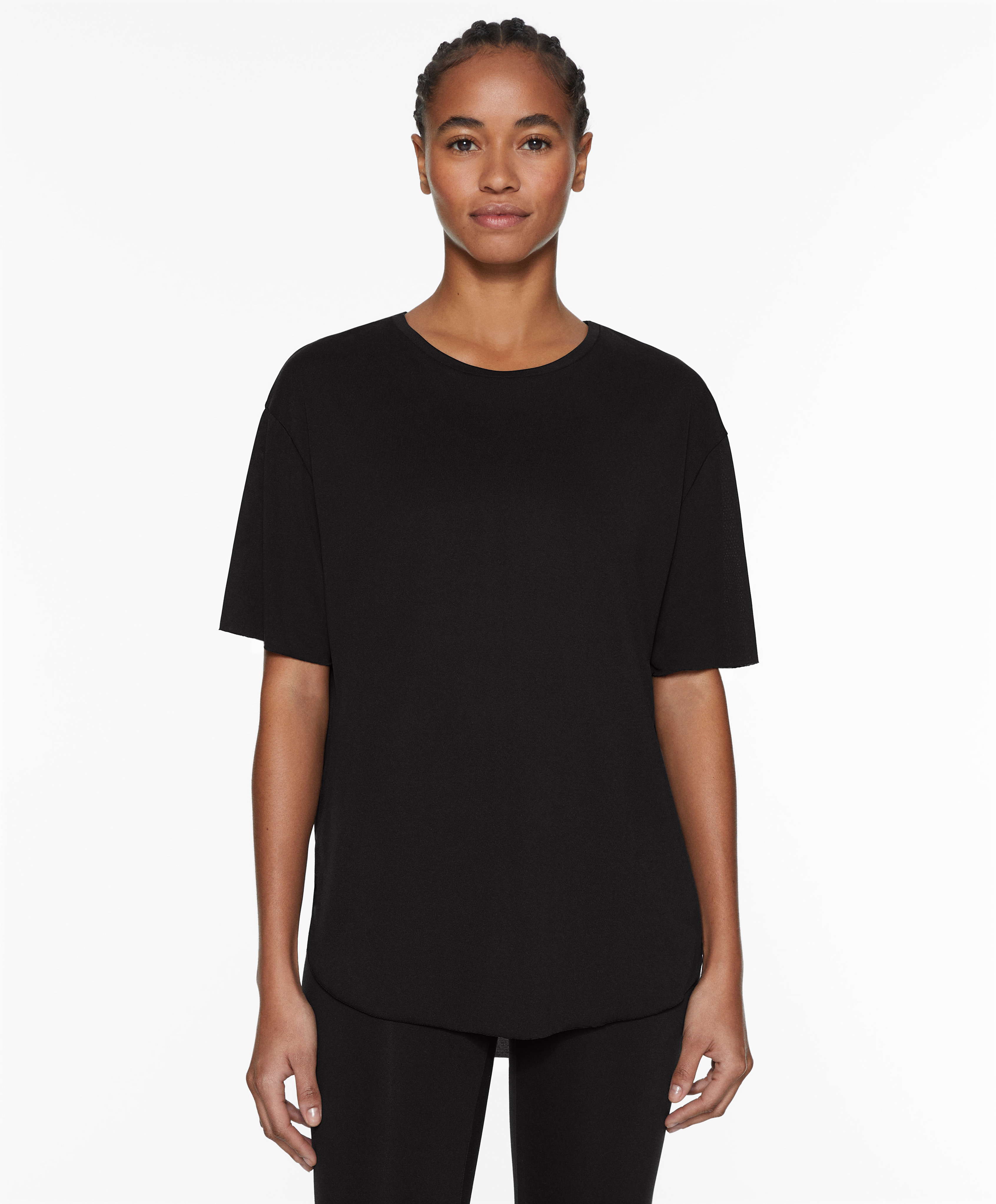 OYSHO Modal blend short-sleeved T-shirt