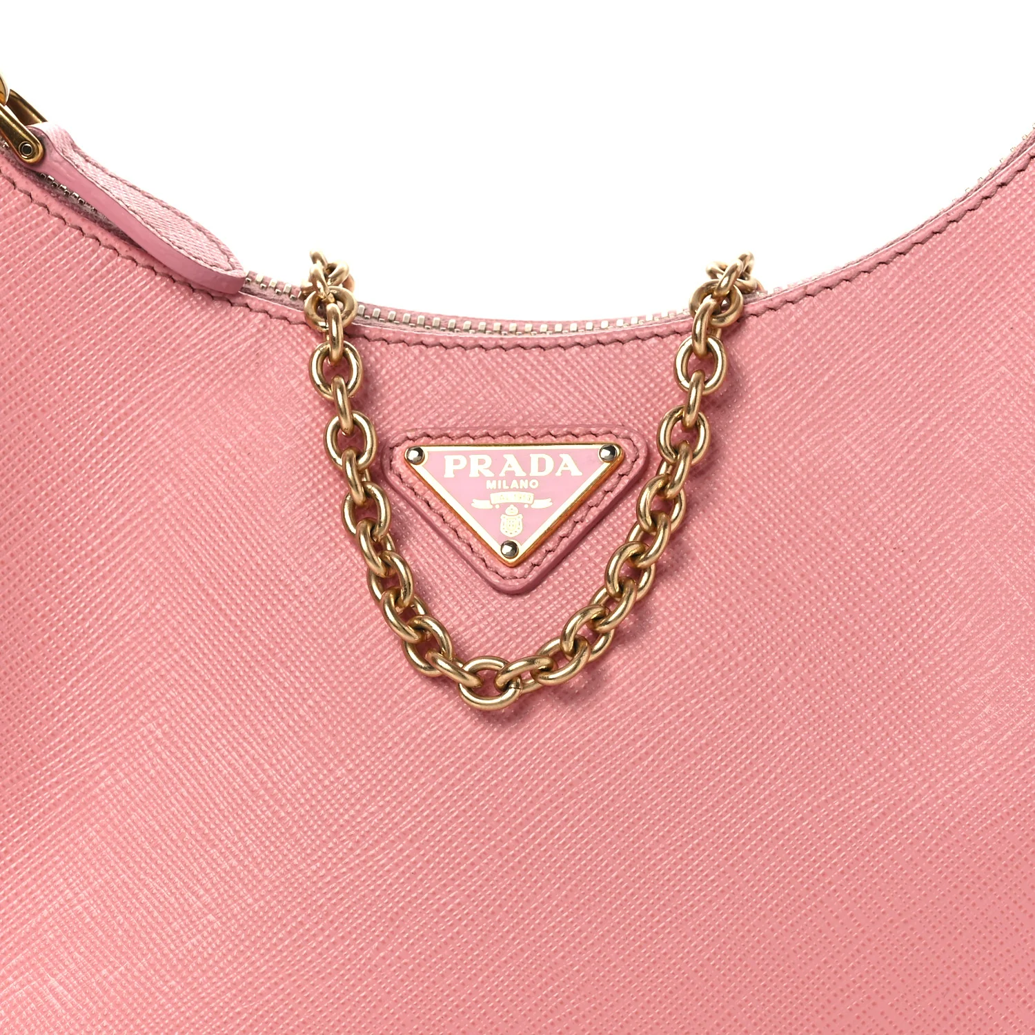 Saffiano Lux Re-Edition 2005 Shoulder Bag Petalo - Top Club