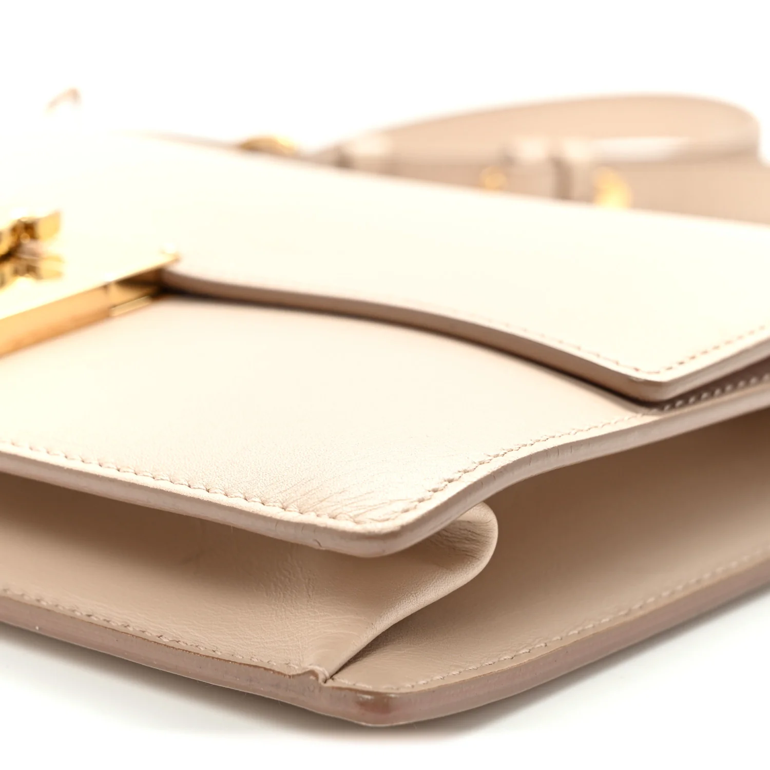 Calfskin Medium Aileen Bag Beige - Top Club