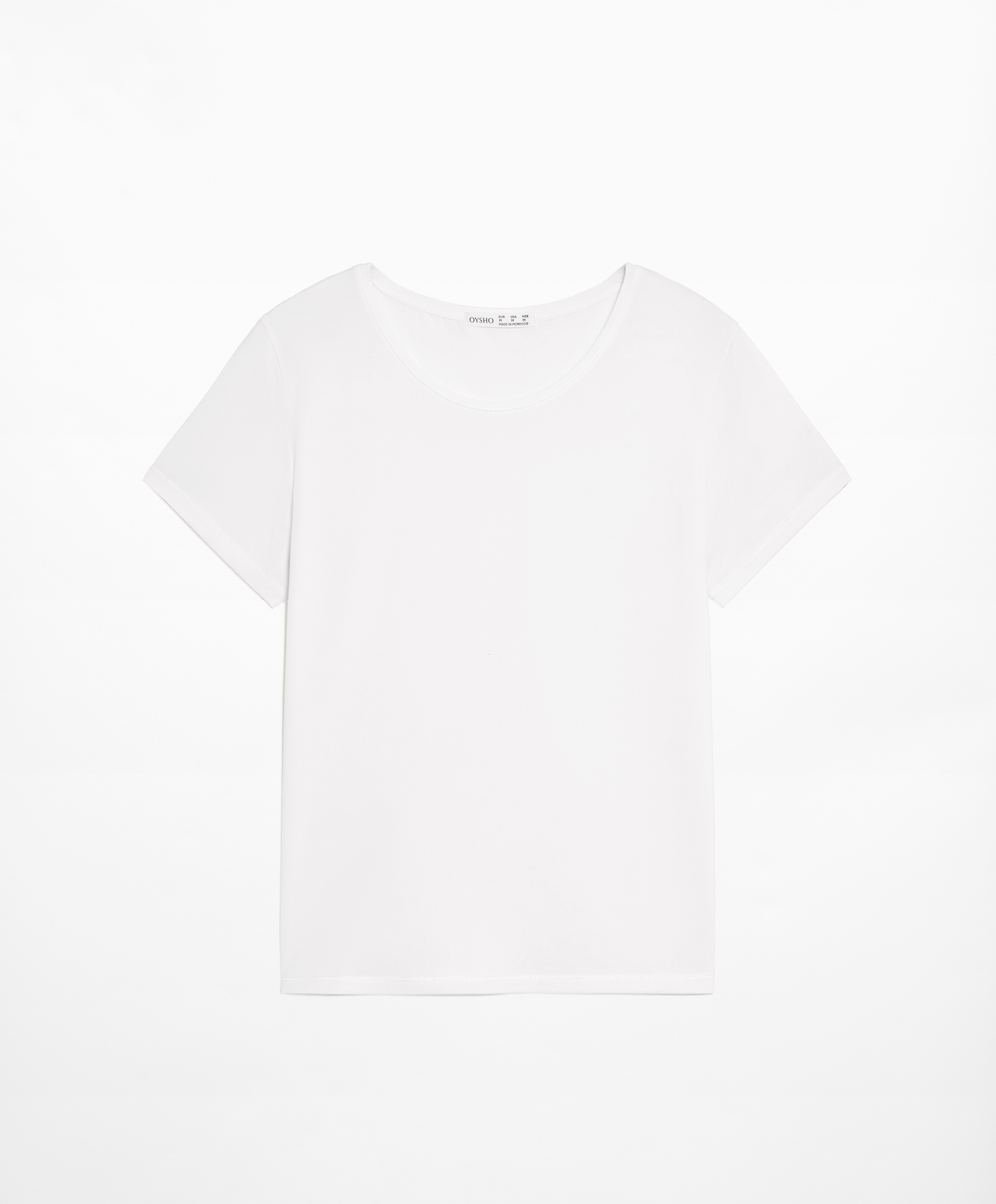 OYSHO Short sleeve lyocell blend T-shirt