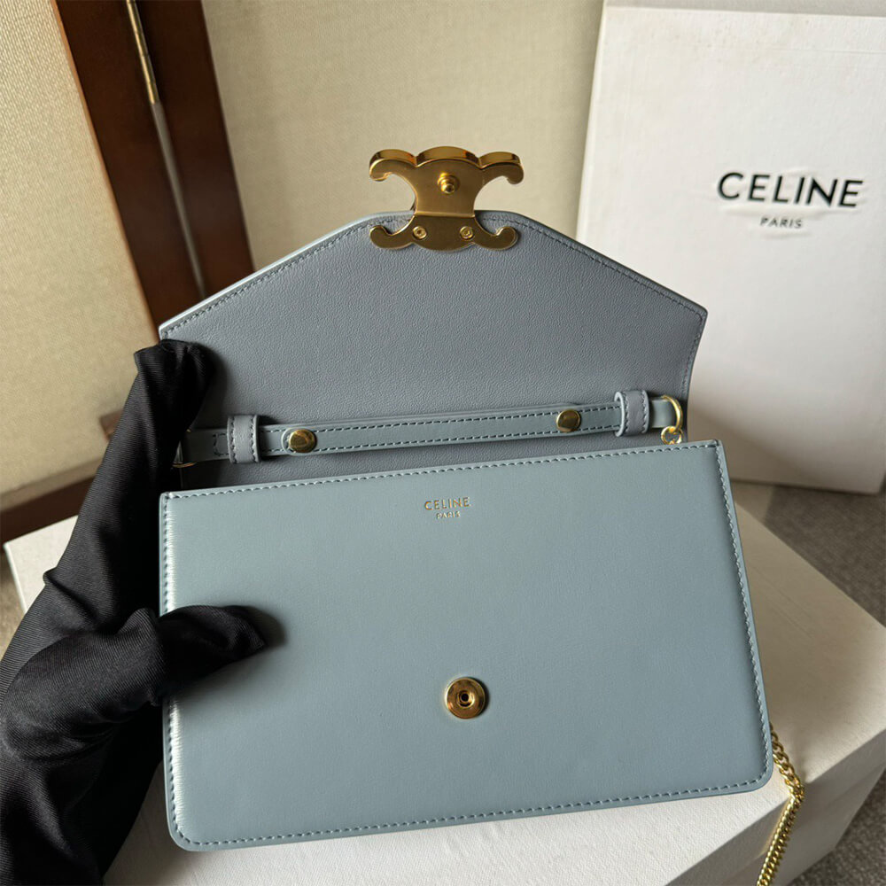 WALLET ON CHAIN MARGO in Shiny calfskin(HIGH-END GRADE) - Top Club