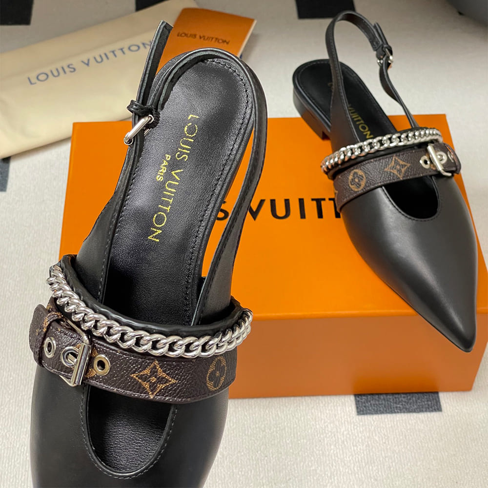 LV Vibe slingback ballet flats - Top Club